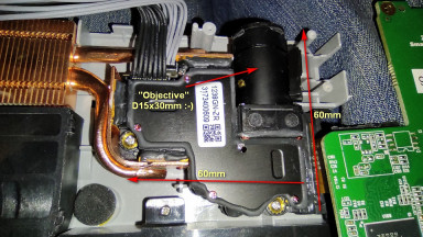 Projection module assembly