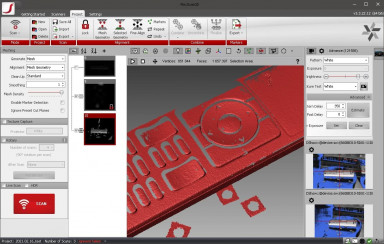 Scan result with two Daheng cameras