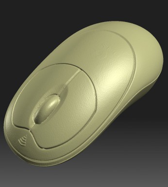Full scan of an old computer wireless mouse - 1